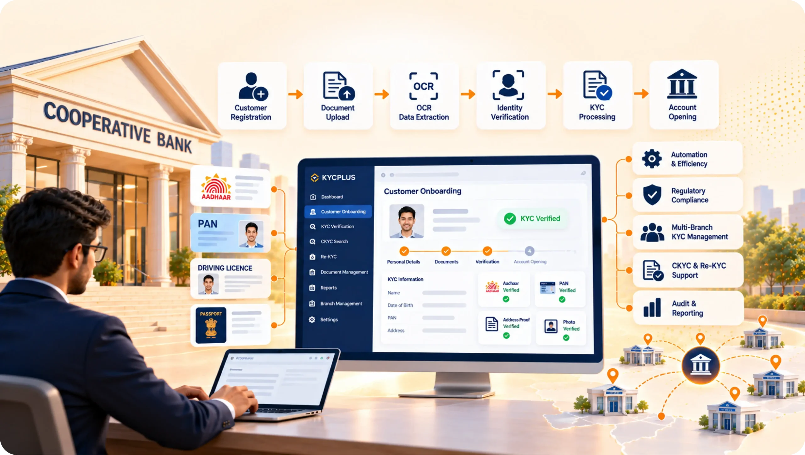 digital KYC platform for cooperative banks